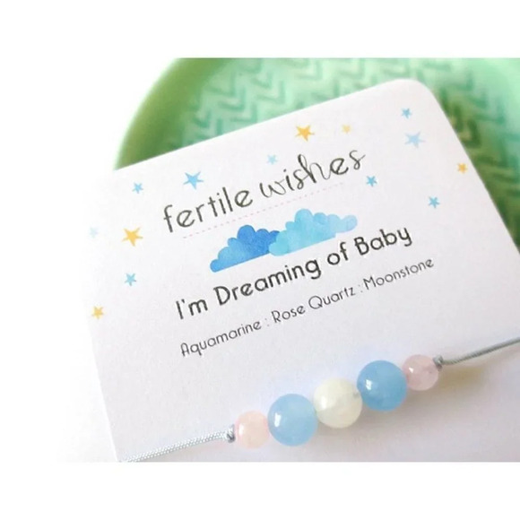 Fertility Bracelet, Gemstone, Handmade - Picture 2 of 4